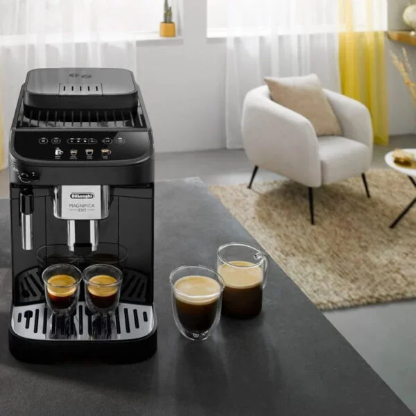 ⁦מכונת קפה אוטומטית דלונגי DeLonghi Magnifica Evo ECAM 290.21.B⁩ – תמונה ⁦6⁩