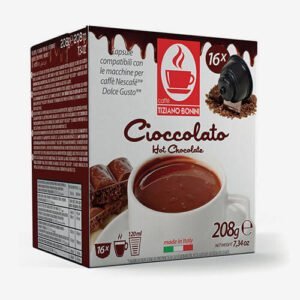 קפסולות בטעם שוקולטה דולצה גוסטו Caffe Bonini