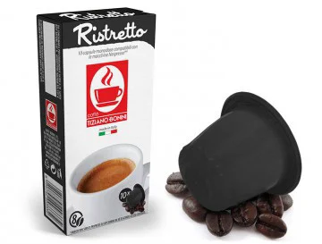 קפסולות תואמות נספרסו Ristretto Caffe Bonini