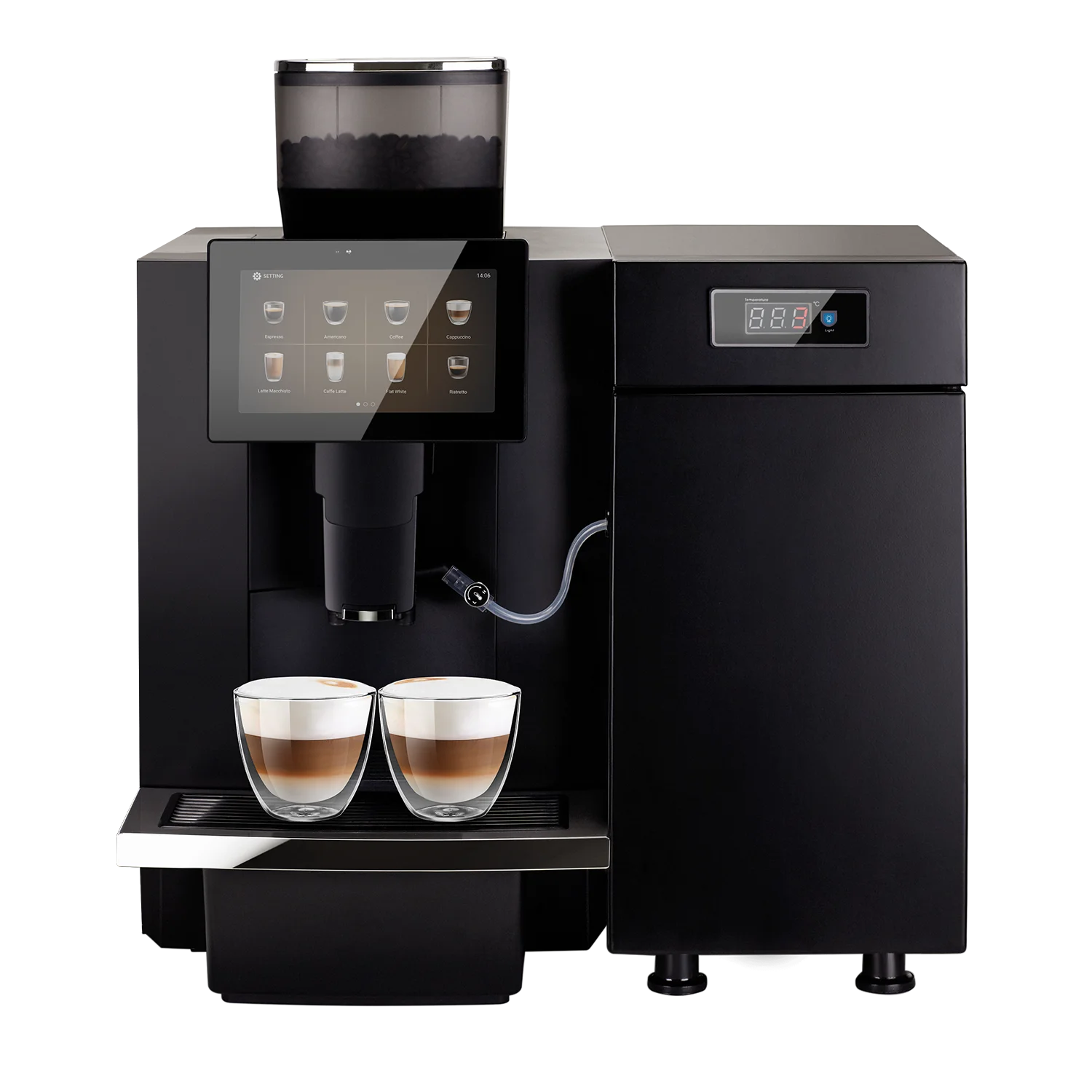 מכונת קפה מקצועית למשרד טוחנת אספרסו מבית קלרם KALERM k95 – תמונה 4