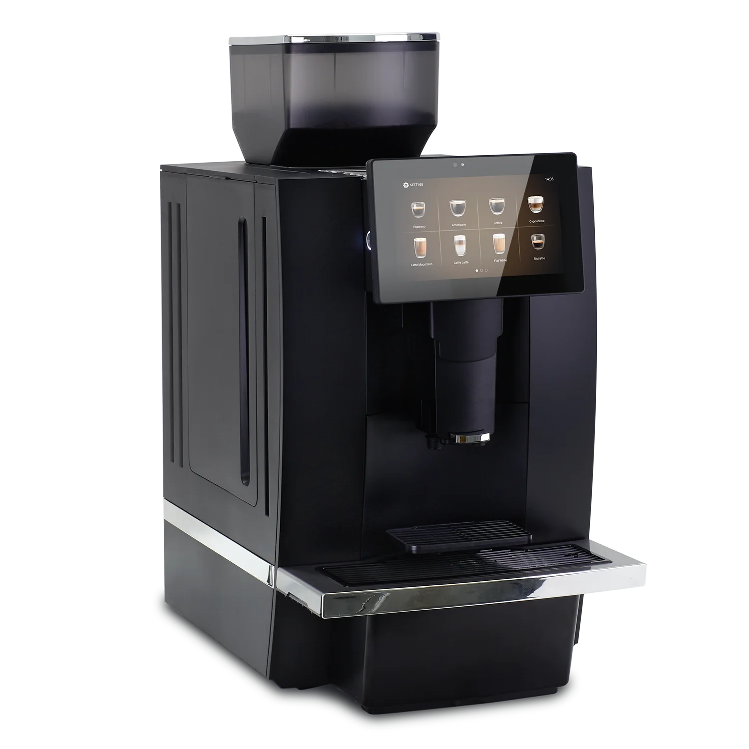 מכונת קפה מקצועית למשרד טוחנת אספרסו מבית קלרם KALERM k95