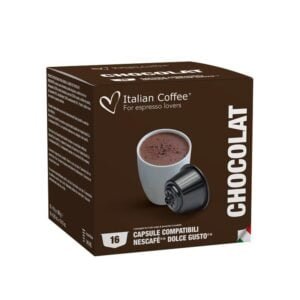 16 קפסולות איטלקיות דולצ׳ה גוסטו שוקולד Italian Coffee Chocolat